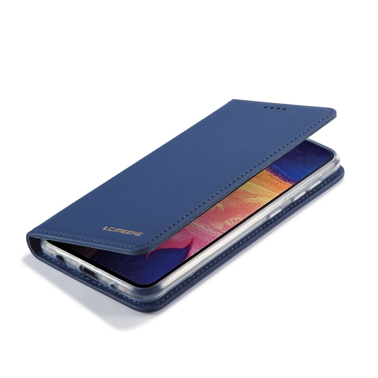 For Galaxy A10 / M10 LC.IMEEKE LC-002 Series Skin Hand Feeling PU + TPU Horizontal Flip Leather Case with Holder & Card Slot & Wallet