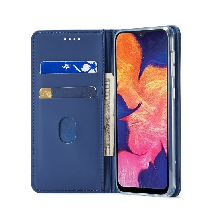 For Galaxy A10 / M10 LC.IMEEKE LC-002 Series Skin Hand Feeling PU + TPU Horizontal Flip Leather Case with Holder & Card Slot & Wallet