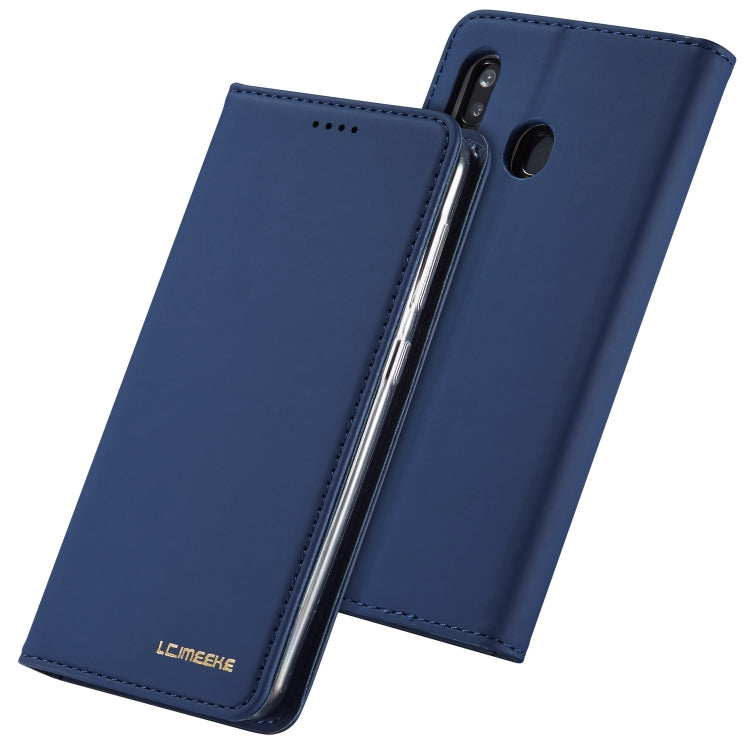For Galaxy A20 / A30 LC.IMEEKE LC-002 Series Skin Hand Feeling PU + TPU Horizontal Flip Leather Case with Holder & Card Slot & Wallet