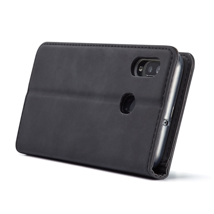 For Galaxy A40 LC.IMEEKE LC-002 Series Skin Hand Feeling PU + TPU Horizontal Flip Leather Case with Holder & Card Slot & Wallet