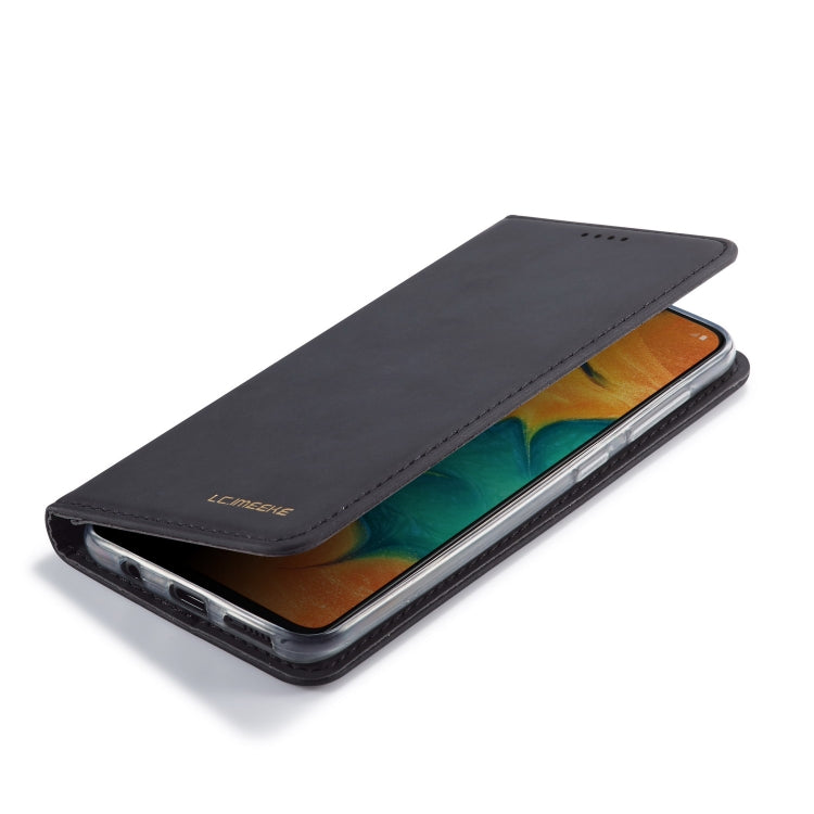 For Galaxy A40 LC.IMEEKE LC-002 Series Skin Hand Feeling PU + TPU Horizontal Flip Leather Case with Holder & Card Slot & Wallet
