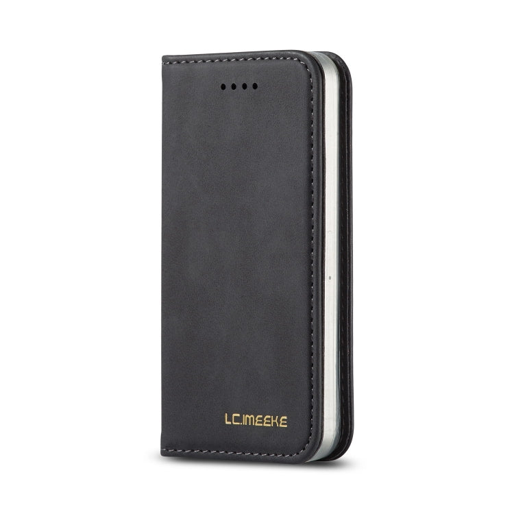 For iPhone 5 / 5s / SE LC.IMEEKE LC-002 Series Skin Hand Feeling PU + TPU Horizontal Flip Leather Case with Holder & Card Slot & Wallet