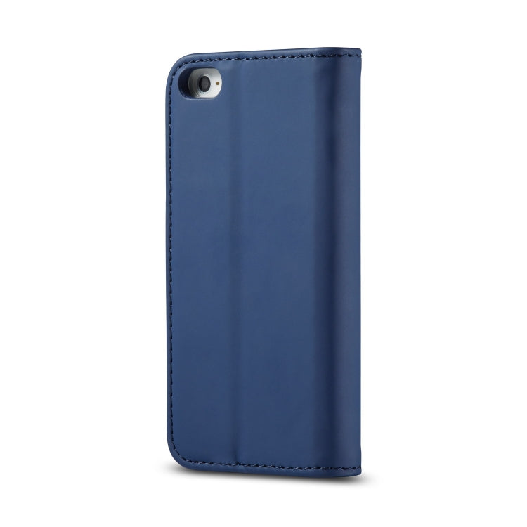 For iPhone 5 / 5s / SE LC.IMEEKE LC-002 Series Skin Hand Feeling PU + TPU Horizontal Flip Leather Case with Holder & Card Slot & Wallet