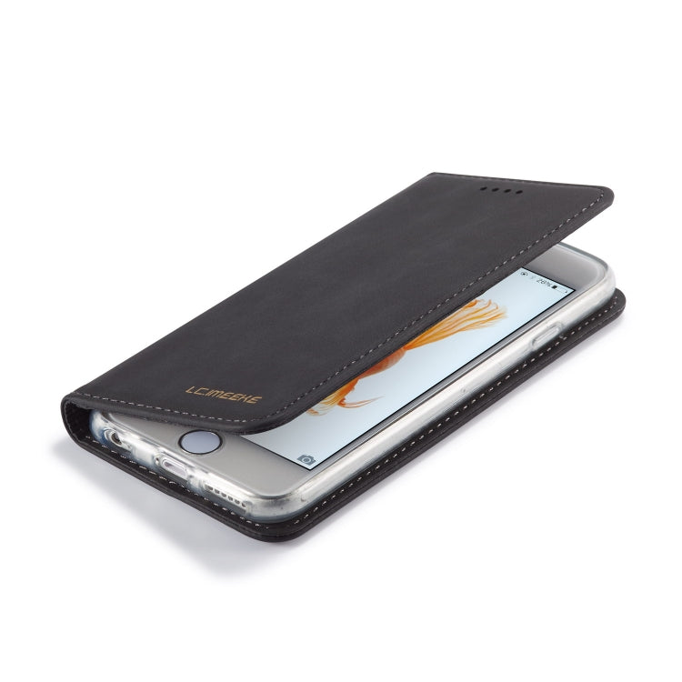 For iPhone 6 / 6s LC.IMEEKE LC-002 Series Skin Hand Feeling PU + TPU Horizontal Flip Leather Case with Holder & Card Slot & Wallet