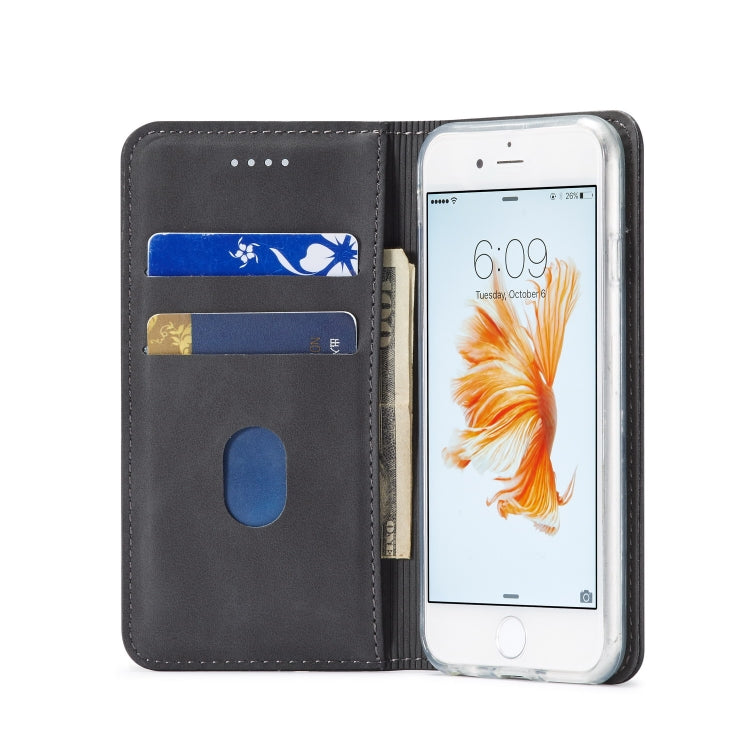 For iPhone 6 / 6s LC.IMEEKE LC-002 Series Skin Hand Feeling PU + TPU Horizontal Flip Leather Case with Holder & Card Slot & Wallet