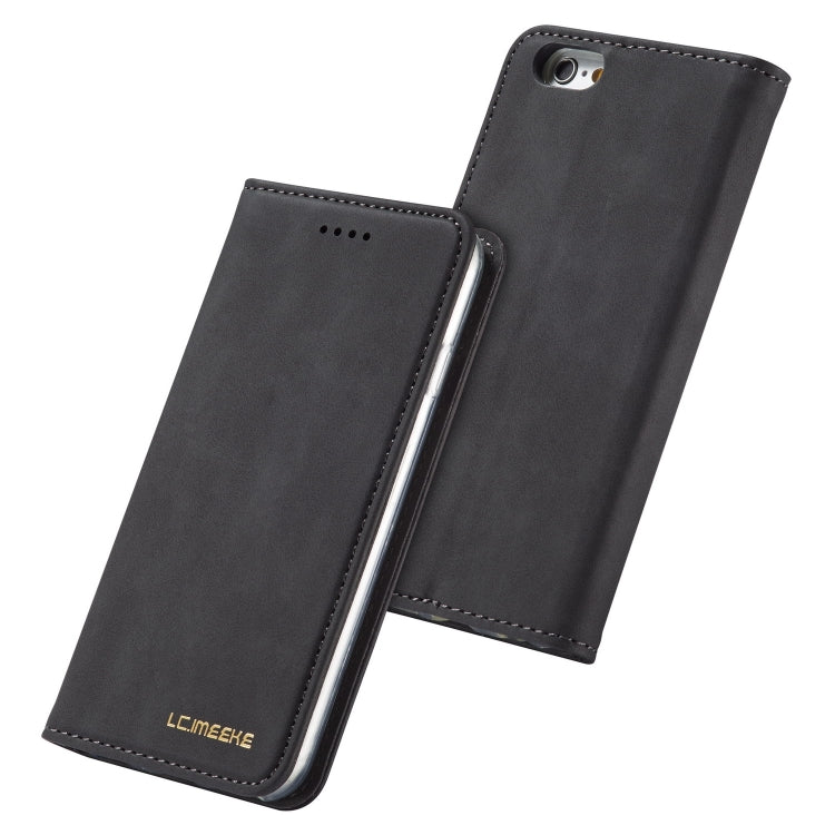 For iPhone 6 Plus / 6s Plus LC.IMEEKE LC-002 Series Skin Hand Feeling PU + TPU Horizontal Flip Leather Case with Holder & Card Slot & Wallet