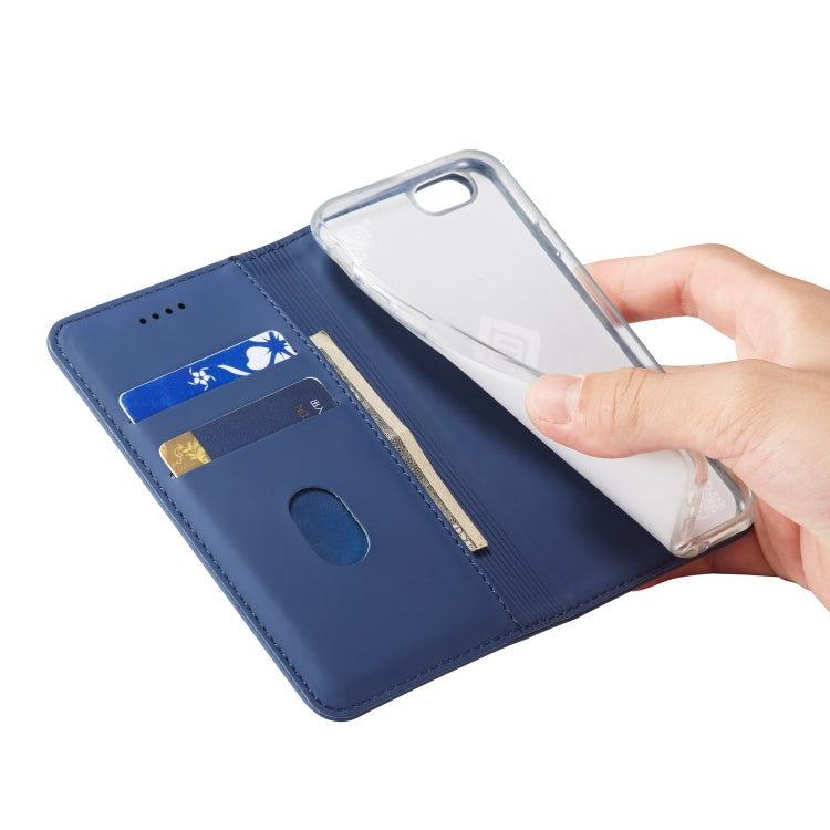 For iPhone 6 Plus / 6s Plus LC.IMEEKE LC-002 Series Skin Hand Feeling PU + TPU Horizontal Flip Leather Case with Holder & Card Slot & Wallet