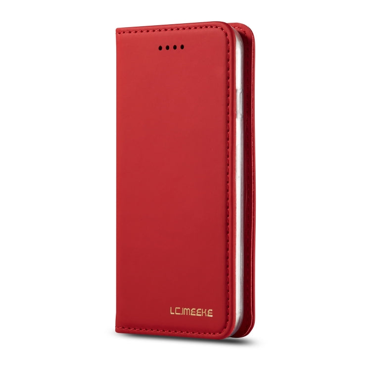 For iPhone 6 Plus / 6s Plus LC.IMEEKE LC-002 Series Skin Hand Feeling PU + TPU Horizontal Flip Leather Case with Holder & Card Slot & Wallet