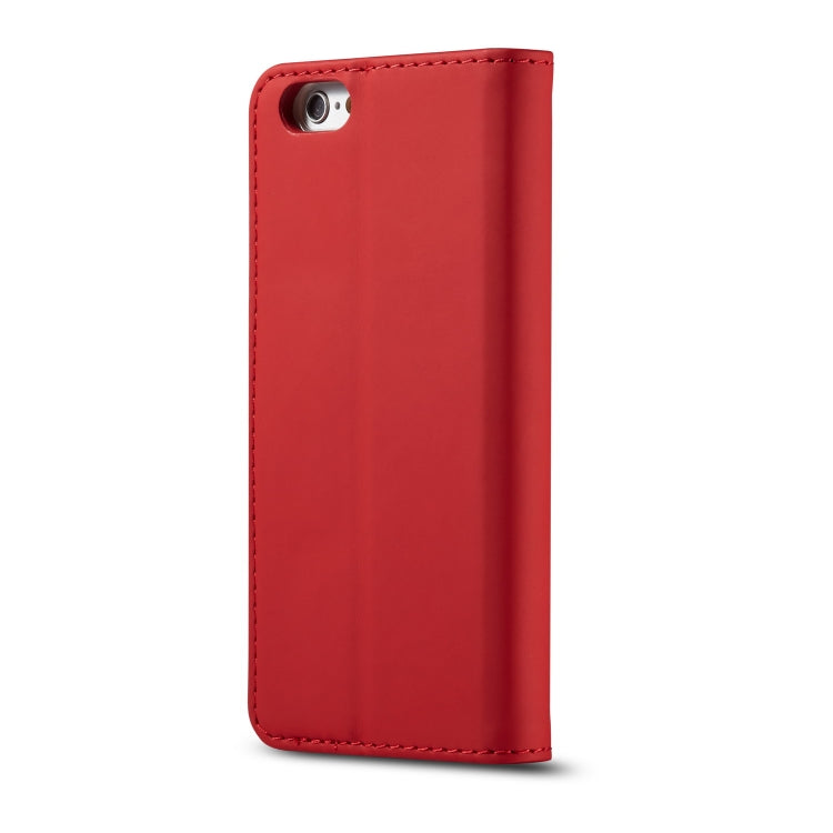 For iPhone 6 Plus / 6s Plus LC.IMEEKE LC-002 Series Skin Hand Feeling PU + TPU Horizontal Flip Leather Case with Holder & Card Slot & Wallet