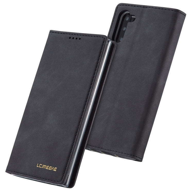 For Galaxy Note 10 LC.IMEEKE LC-002 Series Skin Hand Feeling PU + TPU Horizontal Flip Leather Case with Holder & Card Slot & Wallet