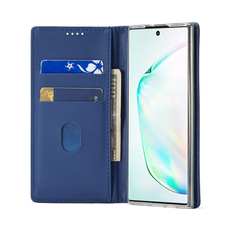For Galaxy Note 10 LC.IMEEKE LC-002 Series Skin Hand Feeling PU + TPU Horizontal Flip Leather Case with Holder & Card Slot & Wallet