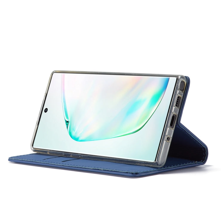 For Galaxy Note 10 LC.IMEEKE LC-002 Series Skin Hand Feeling PU + TPU Horizontal Flip Leather Case with Holder & Card Slot & Wallet