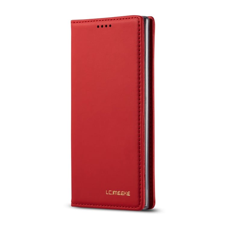 For Galaxy Note 10 LC.IMEEKE LC-002 Series Skin Hand Feeling PU + TPU Horizontal Flip Leather Case with Holder & Card Slot & Wallet
