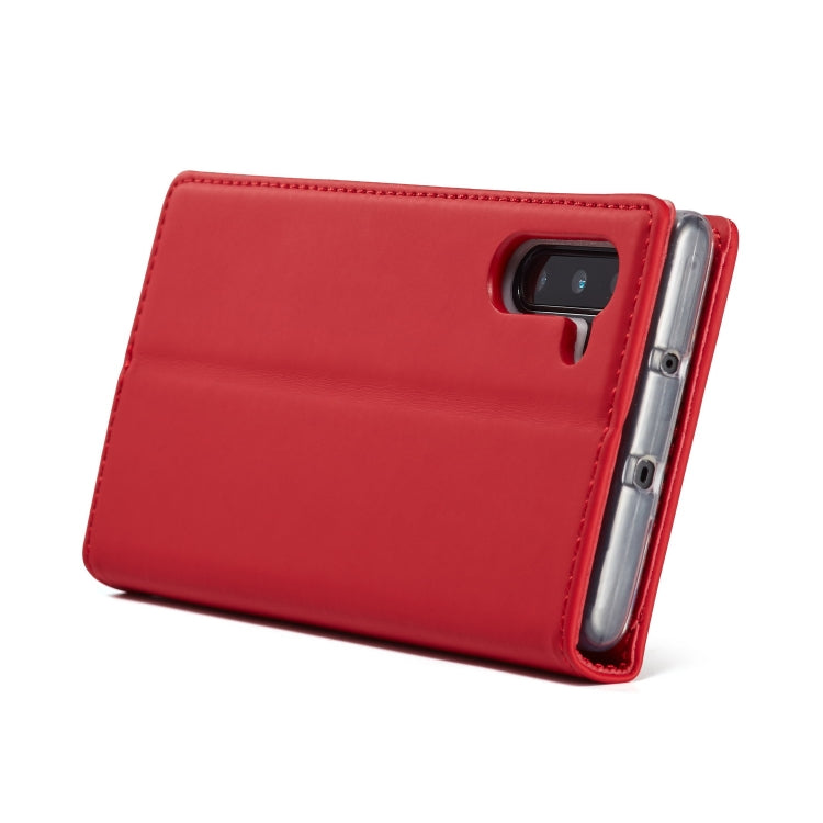 For Galaxy Note 10 LC.IMEEKE LC-002 Series Skin Hand Feeling PU + TPU Horizontal Flip Leather Case with Holder & Card Slot & Wallet