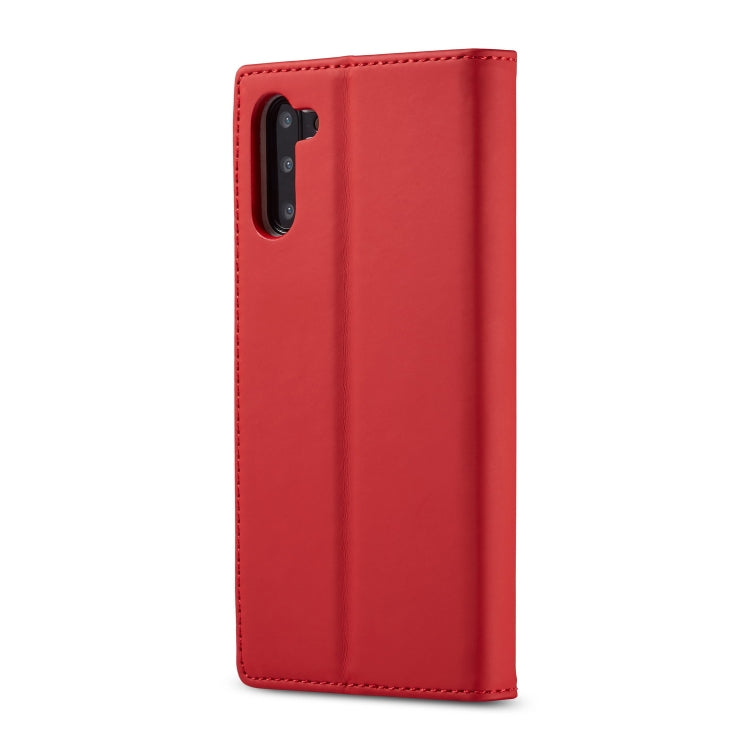 For Galaxy Note 10 LC.IMEEKE LC-002 Series Skin Hand Feeling PU + TPU Horizontal Flip Leather Case with Holder & Card Slot & Wallet