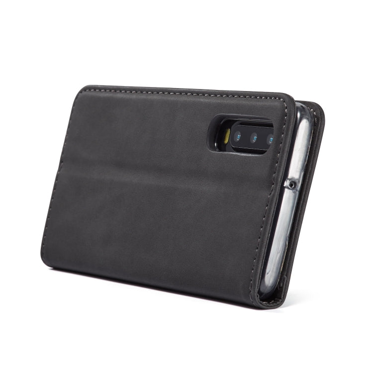 For Huawei P30 LC.IMEEKE LC-002 Series Skin Hand Feeling PU + TPU Horizontal Flip Leather Case with Holder & Card Slot & Wallet