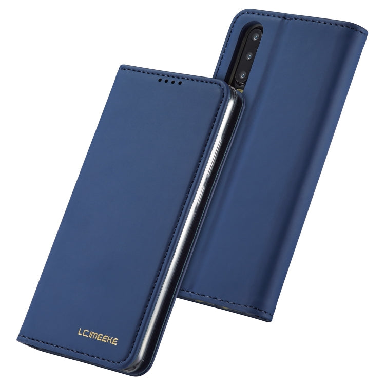 For Huawei P30 LC.IMEEKE LC-002 Series Skin Hand Feeling PU + TPU Horizontal Flip Leather Case with Holder & Card Slot & Wallet