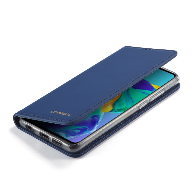 For Huawei P30 LC.IMEEKE LC-002 Series Skin Hand Feeling PU + TPU Horizontal Flip Leather Case with Holder & Card Slot & Wallet