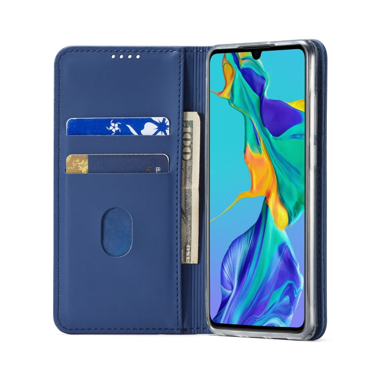 For Huawei P30 LC.IMEEKE LC-002 Series Skin Hand Feeling PU + TPU Horizontal Flip Leather Case with Holder & Card Slot & Wallet