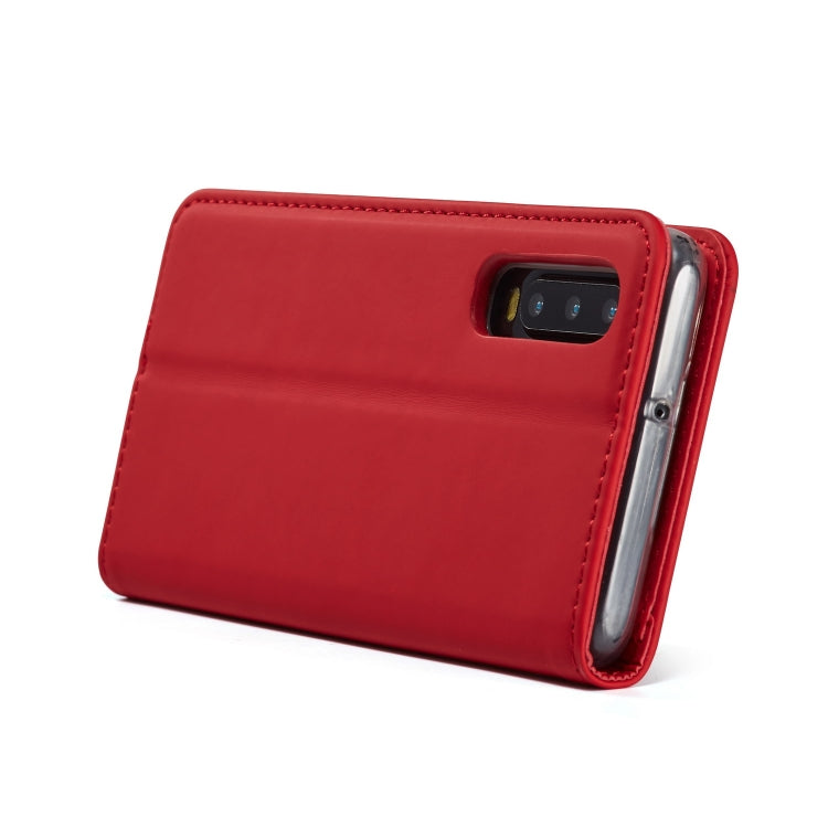 For Huawei P30 LC.IMEEKE LC-002 Series Skin Hand Feeling PU + TPU Horizontal Flip Leather Case with Holder & Card Slot & Wallet