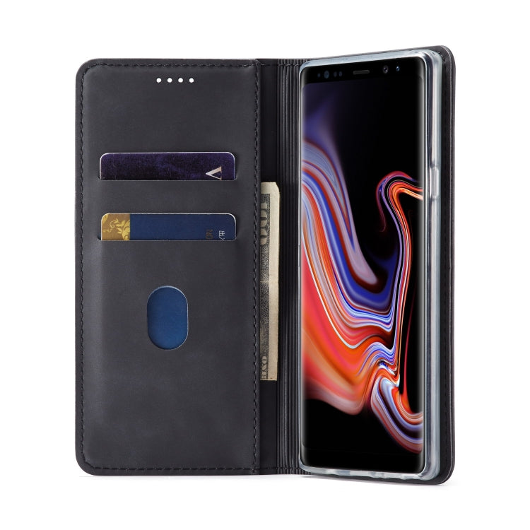 For Galaxy Note9 LC.IMEEKE LC-002 Series Skin Hand Feeling PU + TPU Horizontal Flip Leather Case with Holder & Card Slot & Wallet