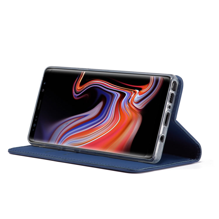 For Galaxy Note9 LC.IMEEKE LC-002 Series Skin Hand Feeling PU + TPU Horizontal Flip Leather Case with Holder & Card Slot & Wallet