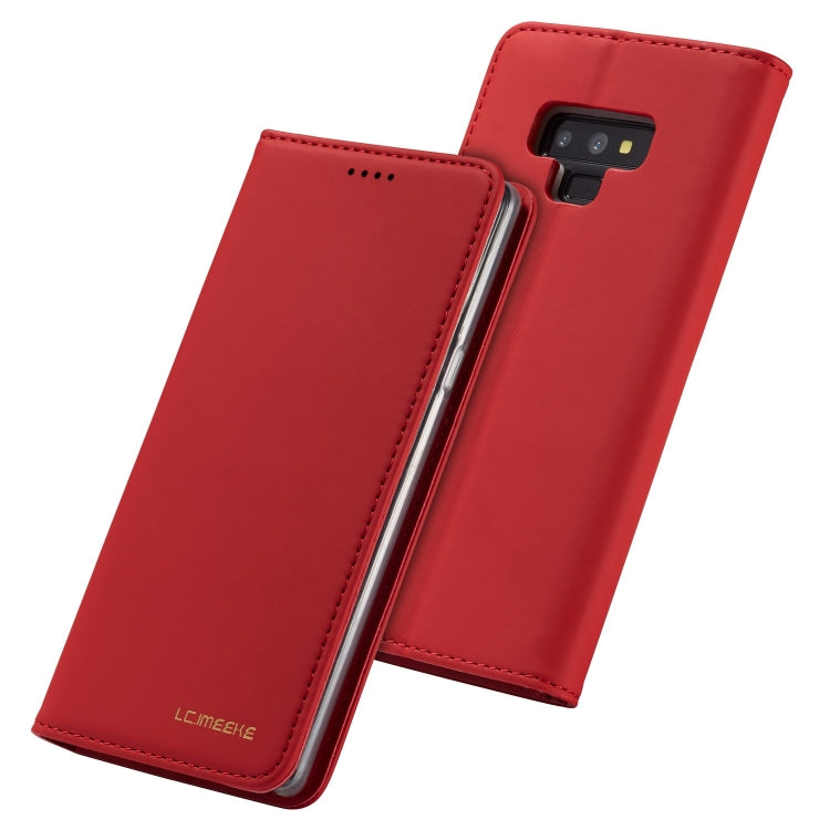 For Galaxy Note9 LC.IMEEKE LC-002 Series Skin Hand Feeling PU + TPU Horizontal Flip Leather Case with Holder & Card Slot & Wallet