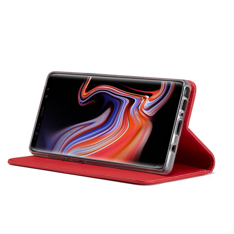 For Galaxy Note9 LC.IMEEKE LC-002 Series Skin Hand Feeling PU + TPU Horizontal Flip Leather Case with Holder & Card Slot & Wallet