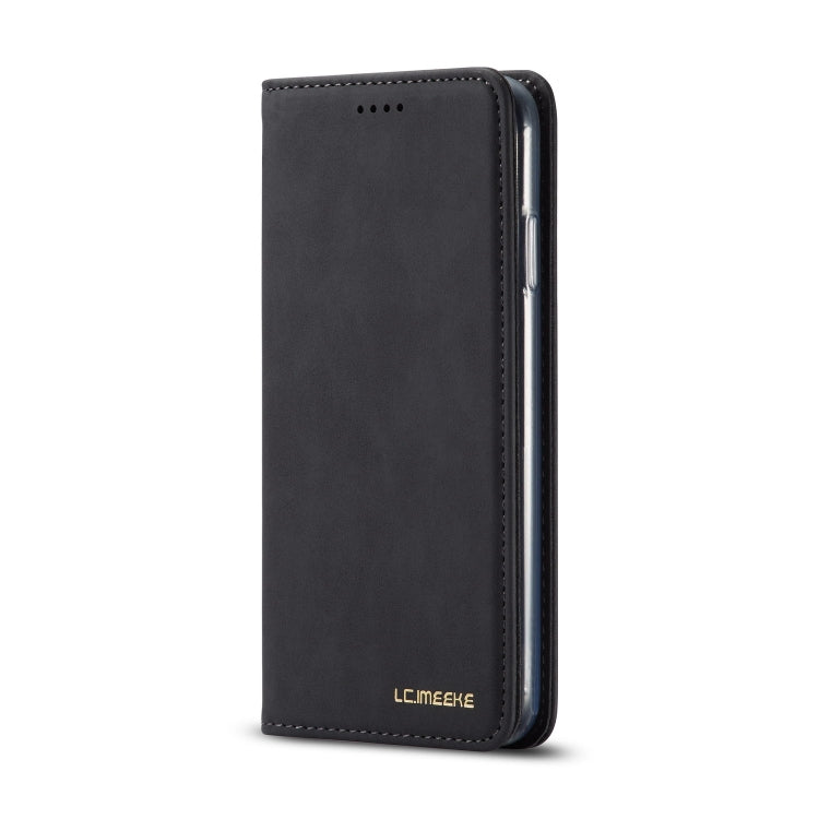 For iPhone XR LC.IMEEKE LC-002 Series Skin Hand Feeling PU + TPU Horizontal Flip Leather Case with Holder & Card Slot & Wallet