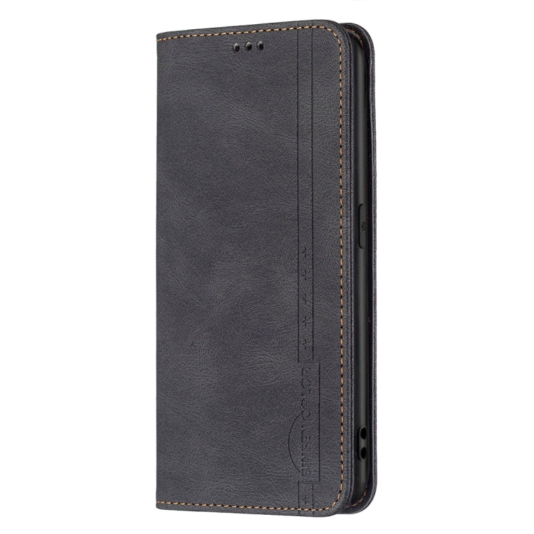 For OPPO A92 / A72 / A52 Magnetic RFID Blocking Anti-Theft Leather Case with Holder & Card Slots & Wallet