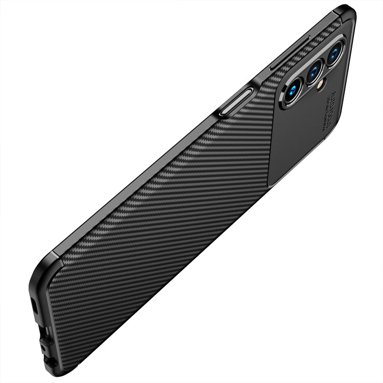 For Samsung Galaxy A13 5G Carbon Fiber Texture Shockproof TPU Case
