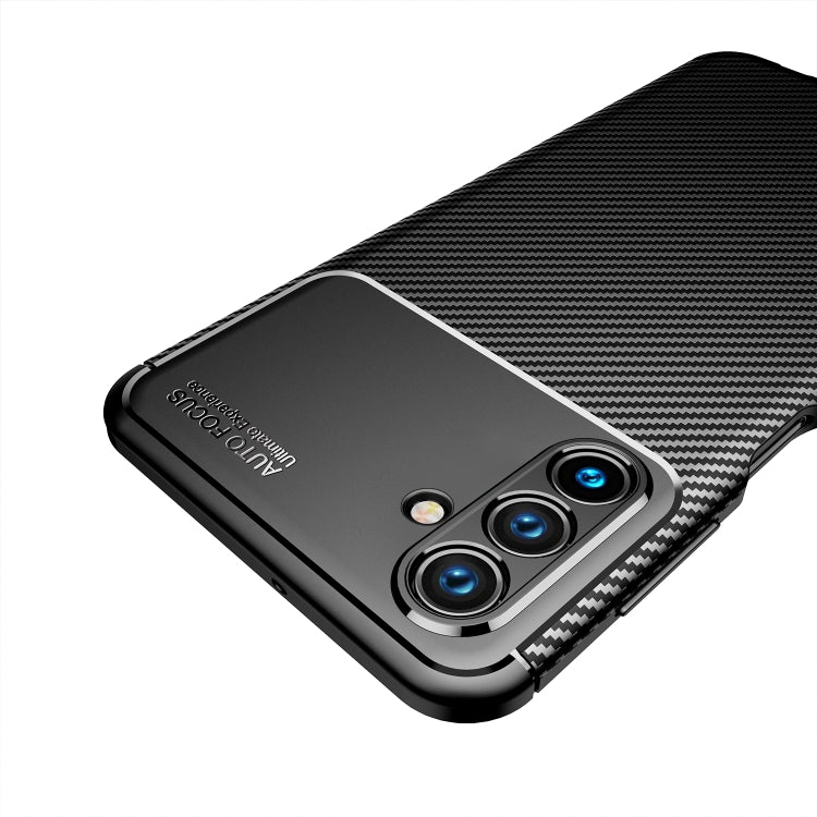 For Samsung Galaxy A13 5G Carbon Fiber Texture Shockproof TPU Case