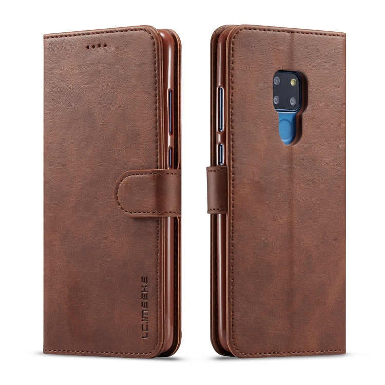 For Huawei Mate 20 LC.IMEEKE Calf Texture Horizontal Flip Leather Case, with Holder & Card Slots & Wallet