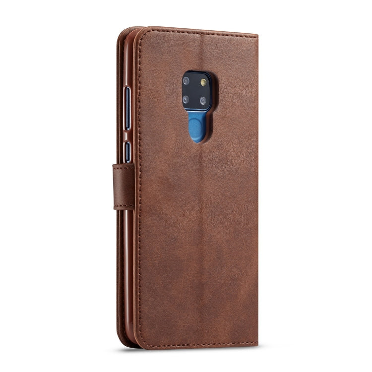 For Huawei Mate 20 LC.IMEEKE Calf Texture Horizontal Flip Leather Case, with Holder & Card Slots & Wallet
