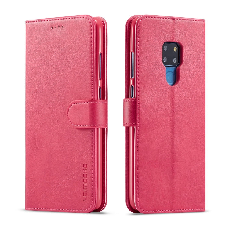 For Huawei Mate 20 LC.IMEEKE Calf Texture Horizontal Flip Leather Case, with Holder & Card Slots & Wallet