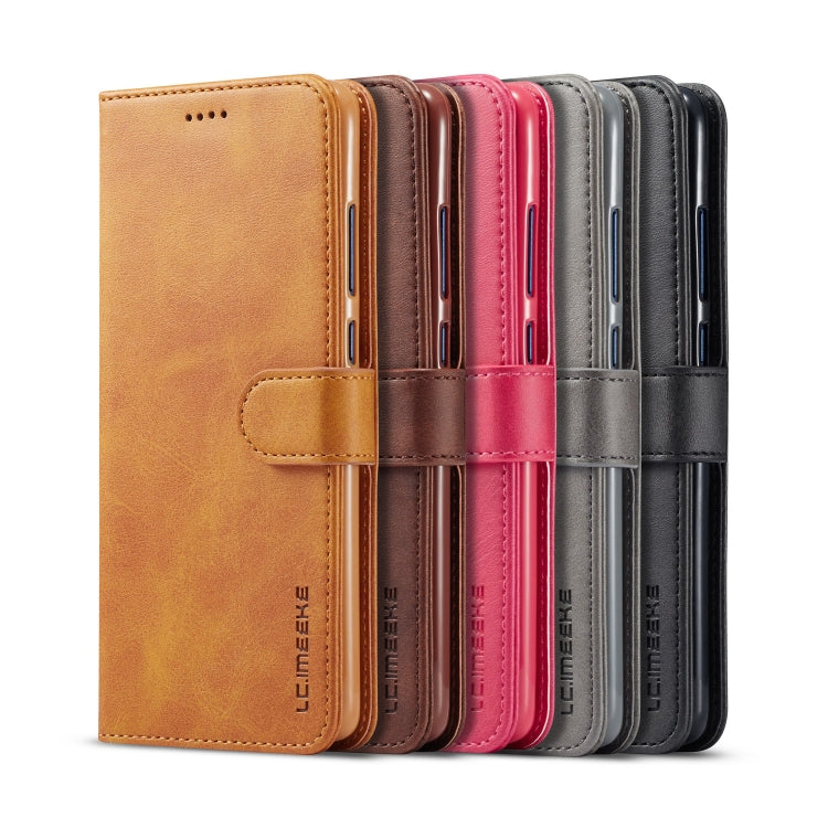 For Huawei Mate 20 LC.IMEEKE Calf Texture Horizontal Flip Leather Case, with Holder & Card Slots & Wallet