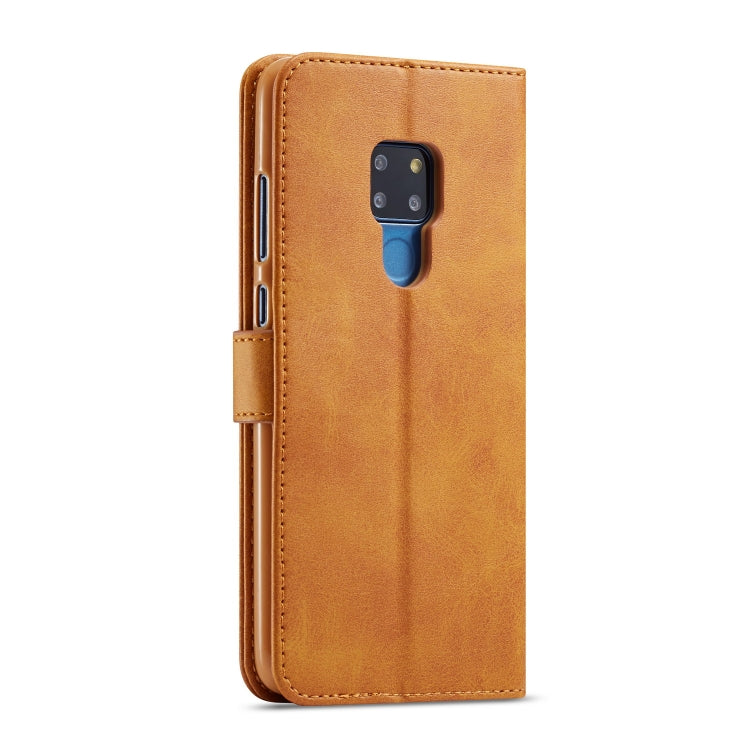 For Huawei Mate 20 LC.IMEEKE Calf Texture Horizontal Flip Leather Case, with Holder & Card Slots & Wallet