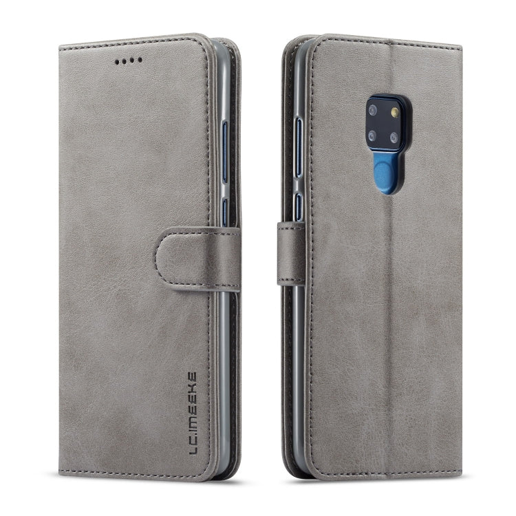 For Huawei Mate 20 LC.IMEEKE Calf Texture Horizontal Flip Leather Case, with Holder & Card Slots & Wallet