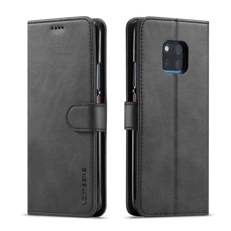 For Huawei Mate 20 Pro LC.IMEEKE Calf Texture Horizontal Flip Leather Case, with Holder & Card Slots & Wallet