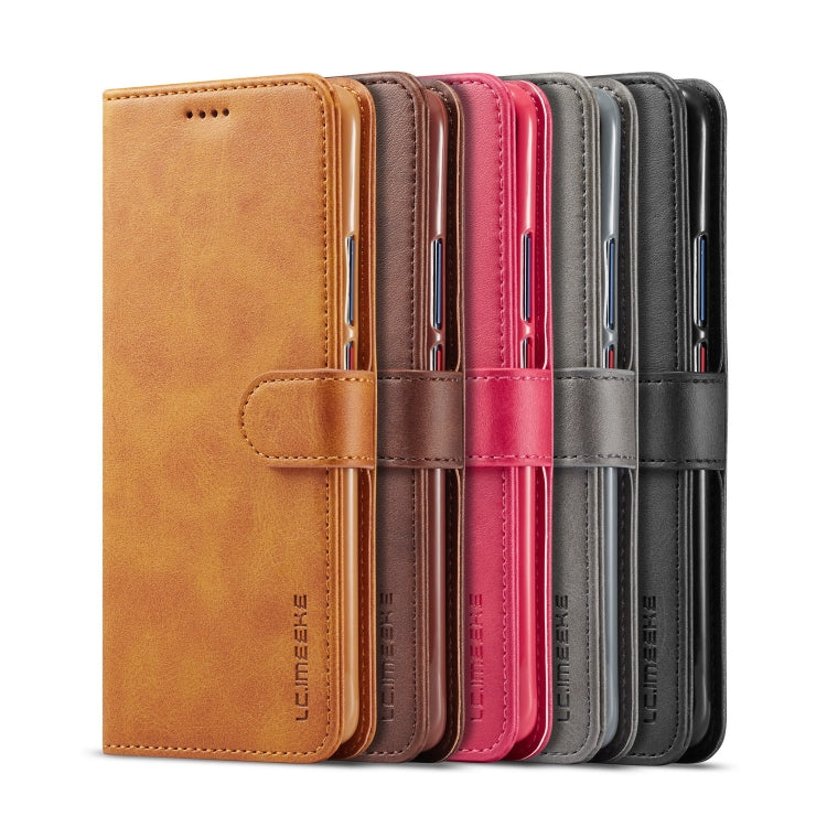 For Huawei Mate 20 Pro LC.IMEEKE Calf Texture Horizontal Flip Leather Case, with Holder & Card Slots & Wallet