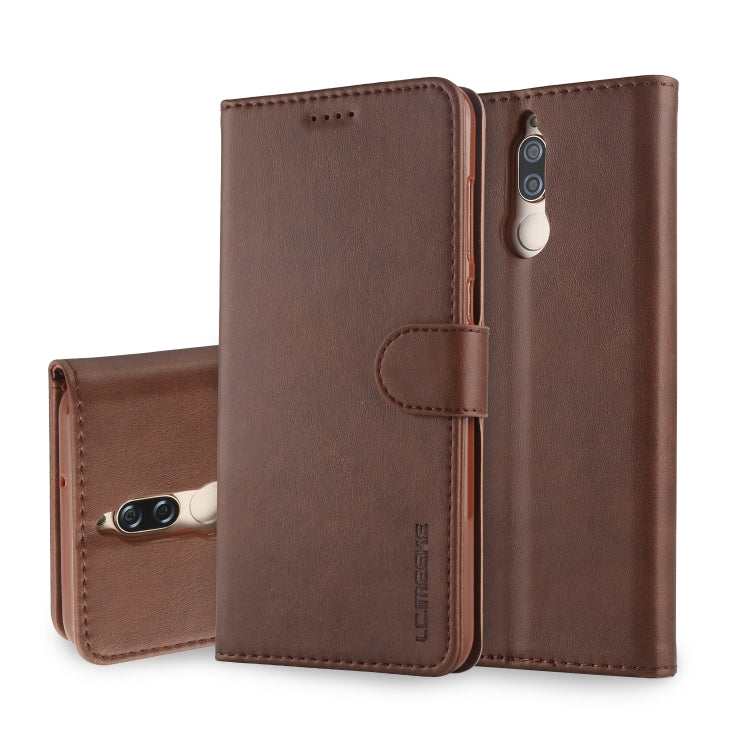 For Huawei Mate 10 Lite / Maimang 6 LC.IMEEKE Calf Texture Horizontal Flip Leather Case, with Holder & Card Slots & Wallet