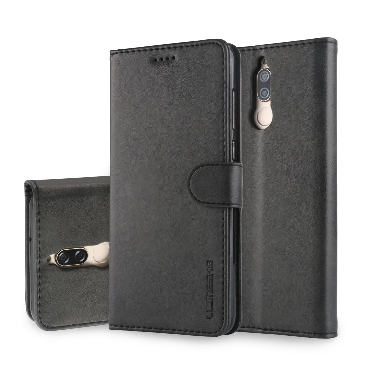 For Huawei Mate 10 Lite / Maimang 6 LC.IMEEKE Calf Texture Horizontal Flip Leather Case, with Holder & Card Slots & Wallet