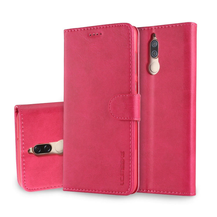 For Huawei Mate 10 Lite / Maimang 6 LC.IMEEKE Calf Texture Horizontal Flip Leather Case, with Holder & Card Slots & Wallet