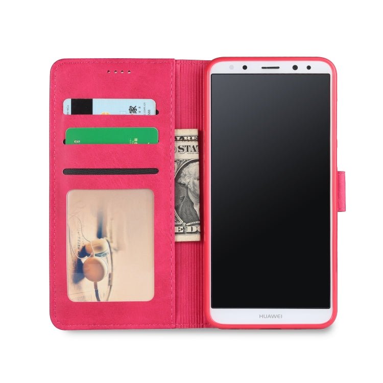 For Huawei Mate 10 Lite / Maimang 6 LC.IMEEKE Calf Texture Horizontal Flip Leather Case, with Holder & Card Slots & Wallet
