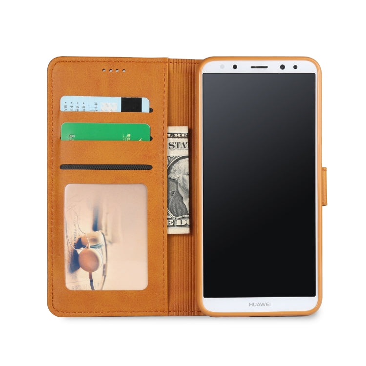 For Huawei Mate 10 Lite / Maimang 6 LC.IMEEKE Calf Texture Horizontal Flip Leather Case, with Holder & Card Slots & Wallet