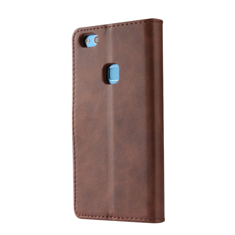 For Huawei P10 Lite LC.IMEEKE Calf Texture Horizontal Flip Leather Case, with Holder & Card Slots & Wallet
