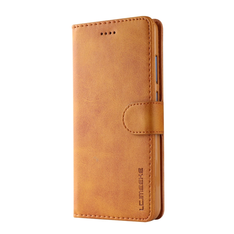 For Huawei P10 Lite LC.IMEEKE Calf Texture Horizontal Flip Leather Case, with Holder & Card Slots & Wallet