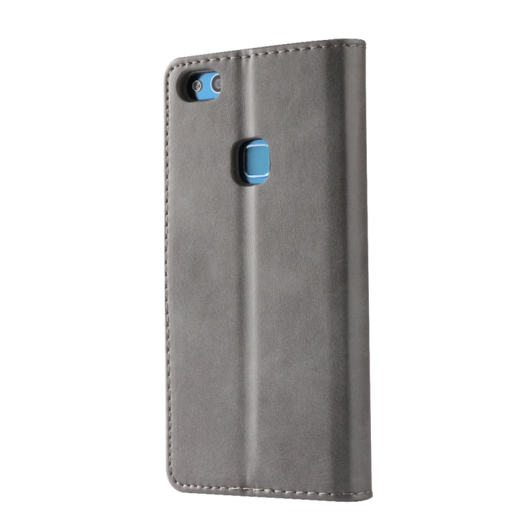 For Huawei P10 Lite LC.IMEEKE Calf Texture Horizontal Flip Leather Case, with Holder & Card Slots & Wallet
