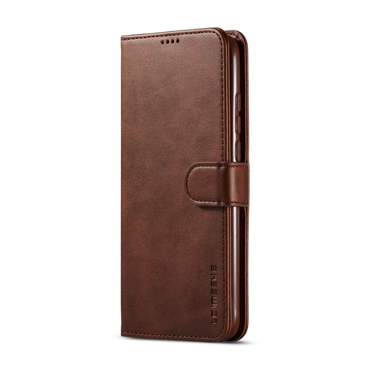 For Huawei P20 Lite 2019 / Nova 5i LC.IMEEKE Calf Texture Horizontal Flip Leather Case, with Holder & Card Slots & Wallet