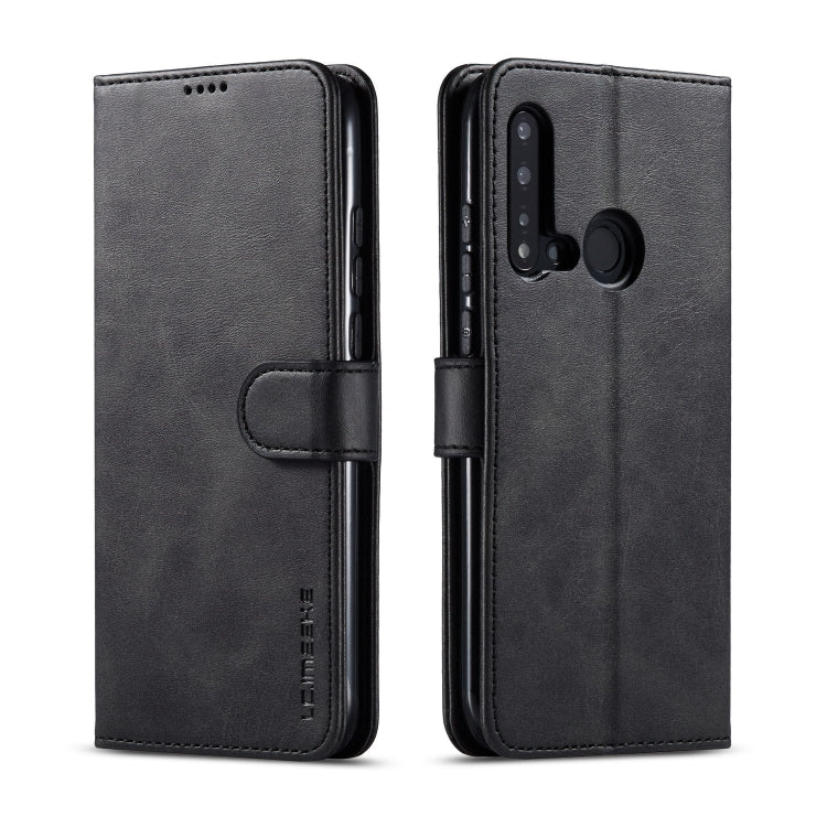 For Huawei P20 Lite 2019 / Nova 5i LC.IMEEKE Calf Texture Horizontal Flip Leather Case, with Holder & Card Slots & Wallet
